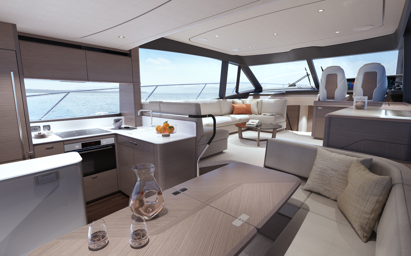 F58 Flybridge Yacht - F Class - Princess Yachts