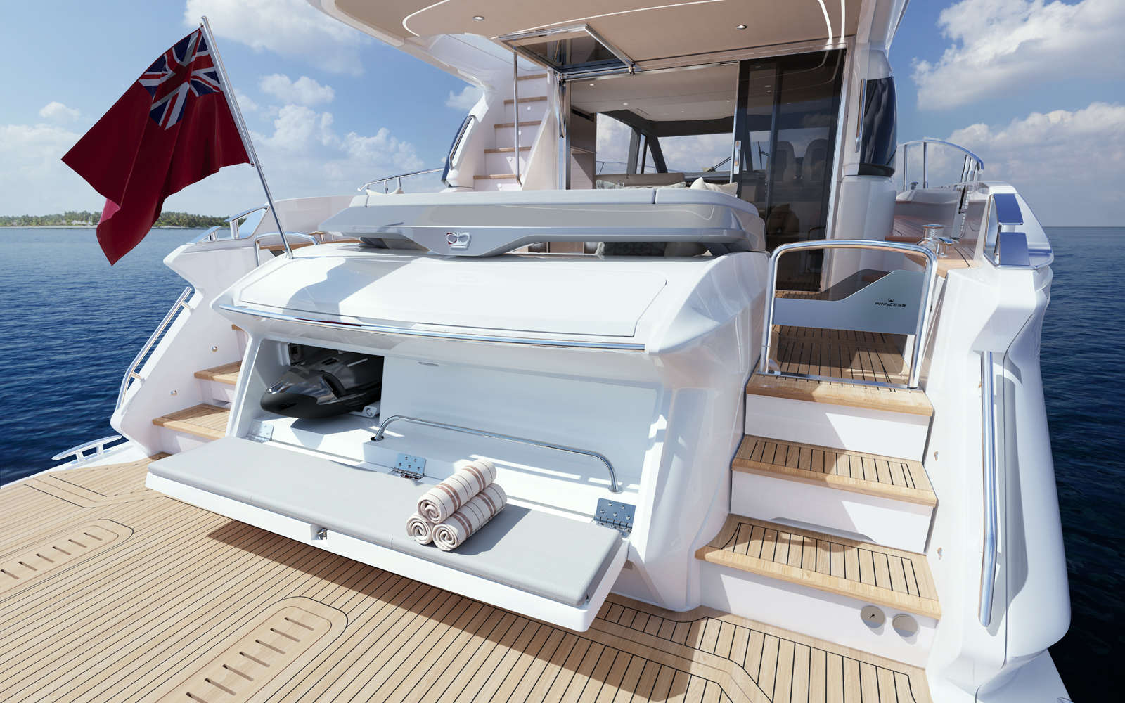 F58 Flybridge Yacht - F Class - Princess Yachts